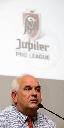 Ivan De Witte, tot gisteren voorzitter van de Profliga, vanaf nu de Pro League.photo news<br>