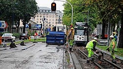 Tegen de eerste schooldag moet de weg er weer keurig bijliggen om zo fileleed te vermijden. Gianni Barbieux<br>