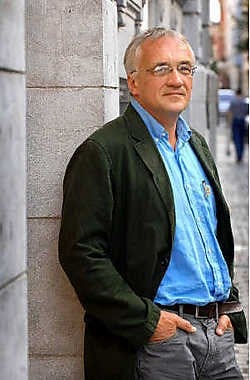 'Het is niet de eerste keer dat ik een roman op mijn weblog publiceer terwijl ik nog aan het schrijven ben', aldus Stef Vancaeneghem. David Stockman<br>