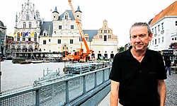 Jef Van Dun: 'Ik zou ook graag eens gewoon genieten van de optredens.'Eddy Van Ranst<br>