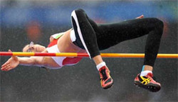 OS Atletiek: Hellebaut nu toch van start ondanks hondenweer
