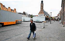 Op de Herentalse Kermis zijn er heel wat lege plaatsen. Louis Verbraeken