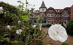 Limburg, vaak mooi in kleine dingen, zoals hier aan het Kasteel van Wurfeld in Maaseik. <br>Mine Dalemans