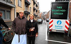 Van Ineke Kaas van bakkerij Savat en Annette Willemarck van Sanitair Rogge mag de situatie blijven zoals ze nu is. Michel Moens