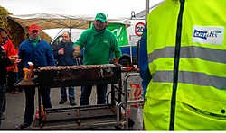 Zowel de werknemers die werken onder het nieuwe statuut als zij die een oud statuut hebben, deden mee aan de staking.Carol Verstraete