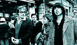 Pieter Genard, Joris Van den Brande, Dominique Collet en Günther Lesage (vlnr.) brengen 'Kunstwerk' naar Ardooie. if<br>