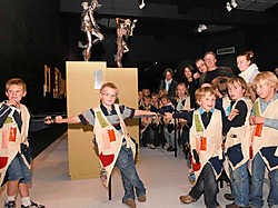De nieuwe museumjasjes werden voorgesteld op de Stradanus-tentoonstelling in het Groeningemuseum. Michel Vanneuville<br>