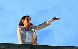 Ségolène Royal heeft de buit nog niet helemaal binnen.