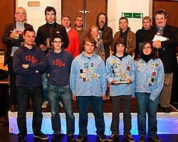 De wedstrijd kampen bouwen werd gewonnen door de Chirogroep van Voormezele voor KSA Ieper en KSJ Elverdinge. Bart Vandenbroucke
