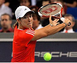 Justine Henin gaat samenwerken met tennisclub Heiveld.EPA<br>