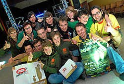 In Gooik werd feest gevierd voor Music For Life. Yvan De Saedeleer