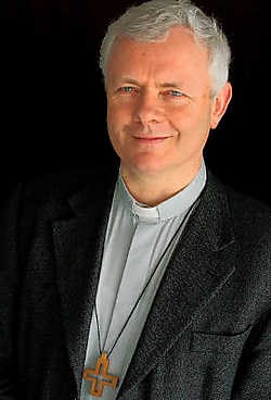 Monseigneur Patrick Hoogmartens: 'Monseigneur Schruers was voor mij als een geestelijke vader.' Mine Dalemans