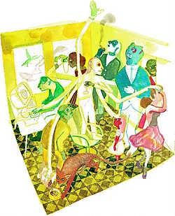 Randall C. door <br>Brecht Evens.<br> Brecht Evens<br>