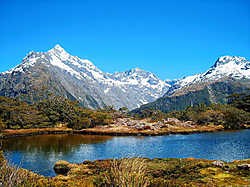 Op weg naar Milford Sound.