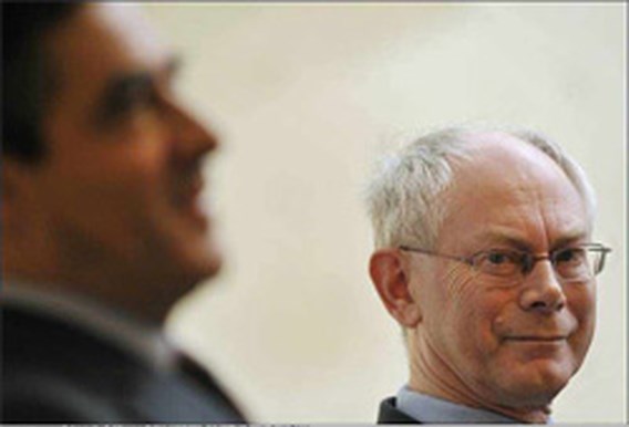 Van Rompuy legt schuld bij Chinezen