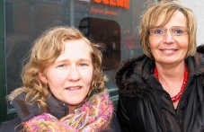 Leerkrachten/ collega's Lieve en Ines. dhs