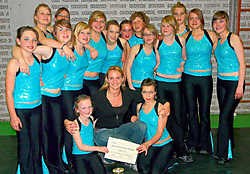 'Dance for life' won het Belgisch kampioenschap voor groepen van 8 tot 14jaar. John De Vlieger