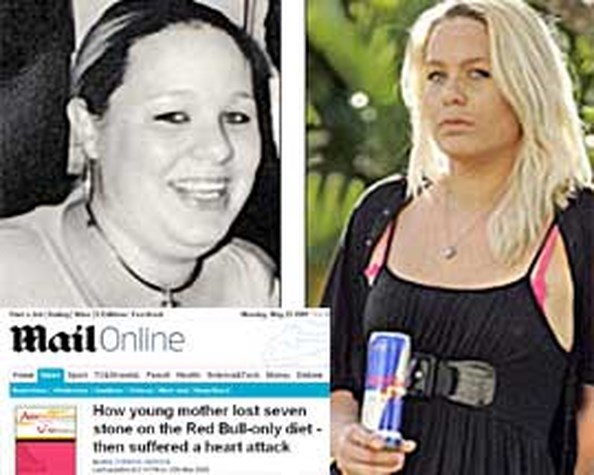 How young mother lost seven stone on the Red Bull-only diet - then