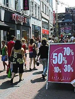 Het publiek in Hasselt is zeer modebewust en koopt eerder een mooie combinatie dan echt prijsbewust te kopen. Kizzy Van Horne
