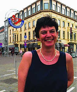 Diana Coppens is een Antwerpse die nog maar twee jaar in Sint-Niklaas woont. Wim Dehandschutter