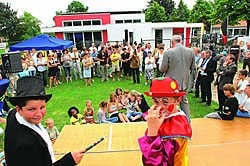 In Sint-Jozef werd de Teen Machine feestelijk geopend. Michel Vanneuville