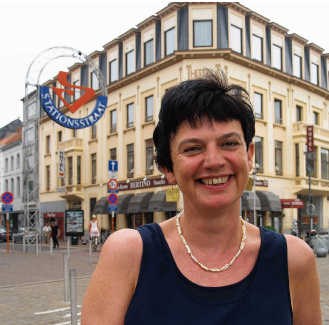 Diana Coppens hoopt de Sint-Niklase handelaars samen te brengen. dhs