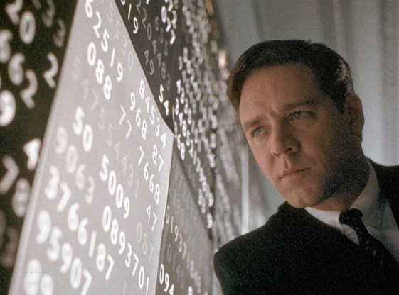 Russell Crowe speelt de geniale maar schizofrene wiskundige John Nash in de film 'A Beautiful Mind'. Is de ziekte veroorzaakt door een complex van genen? photo news
