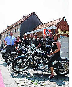 De Harley Davidson Club laat zich positief opmerken.cte