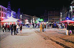 De Korenmarkt dit jaar: een oase van rust. Dominique Dierick