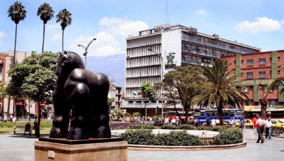 Medellín, de tweede grootste stad van Colombia, waar 75 poëten uit 50 landen welkom waren.shutterstock