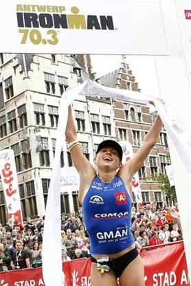 Sofie Goos wint Ironman van Florida