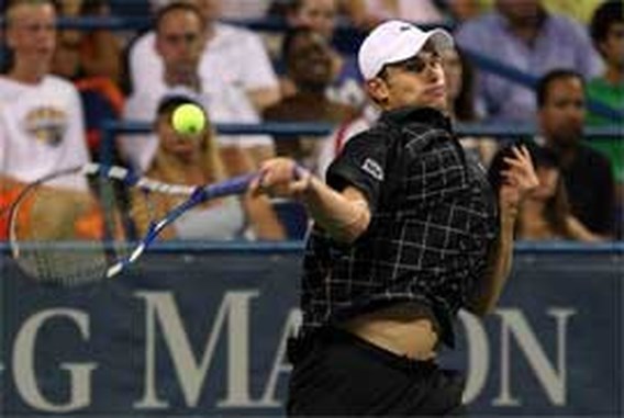 Andy Roddick plaatst zich voor finale Indian Wells