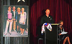 Het gezin was fan van Joël Smets, die kwam spreken op de begrafenis.Louis Verbraeken