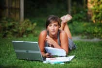 Annelien Verhoegstraete is nu hard aan het studeren. Voor de tweede zit.