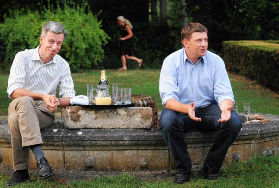 John Crombez: 'Het gaat er niet om aan de macht te zijn, maar om het verlangen dingen te veranderen.' Geert Noels: 'Het is niet fout dat je aan zet wil zijn.'