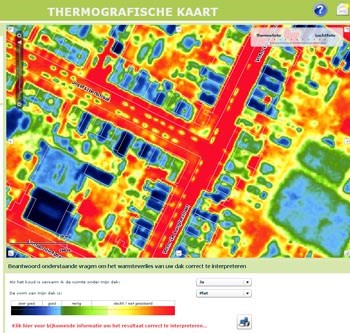 thermografische kaart antwerpen Thermografische kaart biedt hulp voor betere dakisolatie   De 