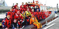 De Blankenbergse redders wisselden kennis uit met hun Nederlandse collega's. Norbert Minne