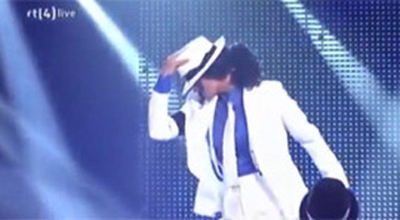 Ex-zwemster Inge de Bruijn scoort als Michael Jackson