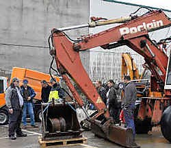 Het rollende materiaal haalde een uitstekende veilingprijs.<br> Frank Meurisse