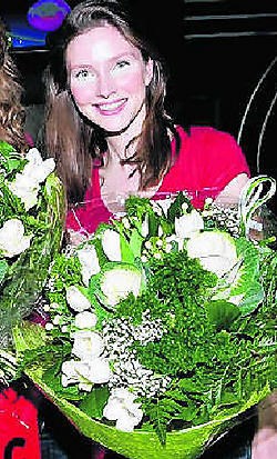 Stéphanie Leleu hoopt dat ze een modellencarrière kan uitbouwen. if