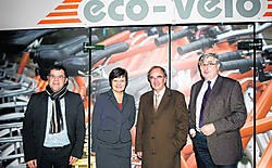 Het Fietspunt werd het voorbije weekend officieel geopend. Stefaan Beel
