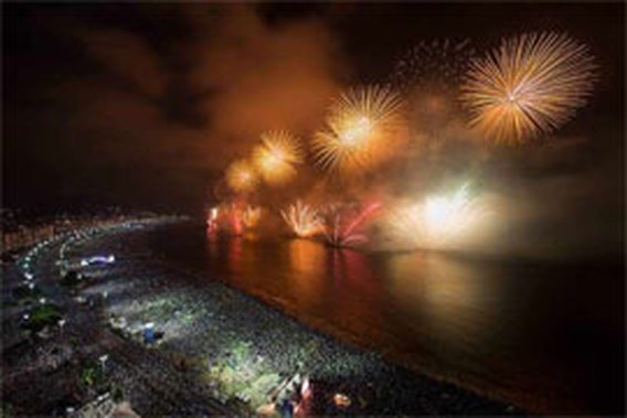 Twee miljoen feestvierders in Copacabana