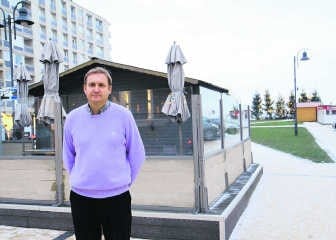 Als het van Christophe Declerck afhangt, komen er in april vier loungebars op het Albertplein in Knokke-Zoute. Norbert Minne