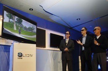 De 3D LED-tv van Samsung