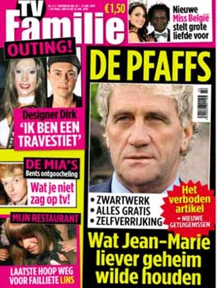 TV-Familie publiceert 'verboden' artikel van de Pfaffs