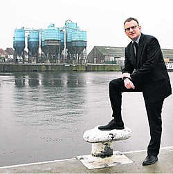 Daan Schalck, directeur-generaal van het Gentse Havenbedrijf: 'De cijfers van het voorbije jaar waren inderdaad niet goed, maar structureel is de Gentse haven nog altijd gezond.'gia