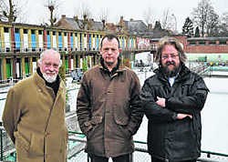 Laurens Stubbe, Geert Vangheluwe en Bart Vermeulen.Piet Lesage