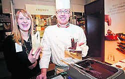Voor Virginie Hanssens en Bart Van Cauwenberghe smaakt dit chocolade-evenement naar meer. Stijn Hermans