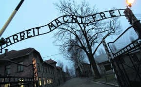 Het concentratiekamp Auschwitz. afp