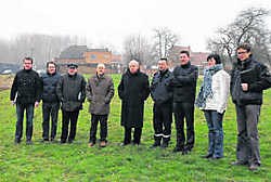 Er werd vergaderd over de nieuwe brandweervoorpost.yds
